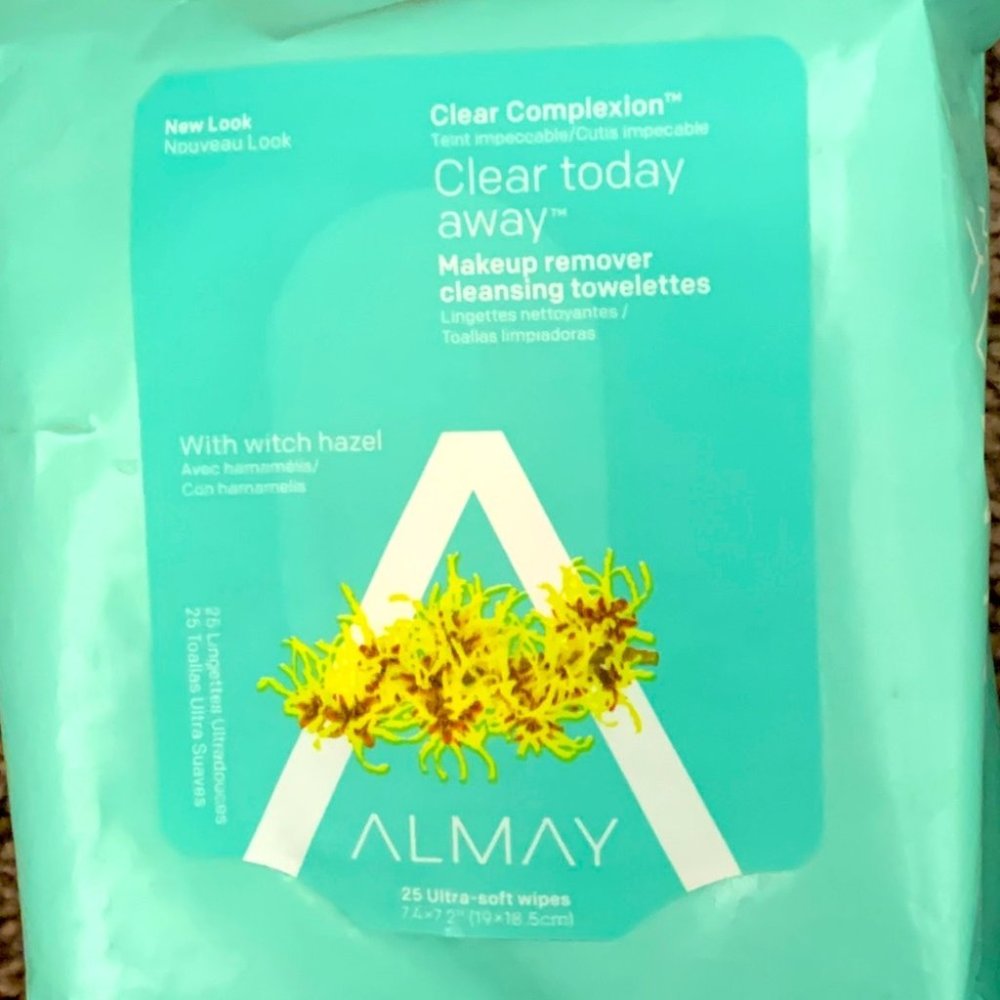 New Almay Clear Complexion Makeup Remover‎ Wipes